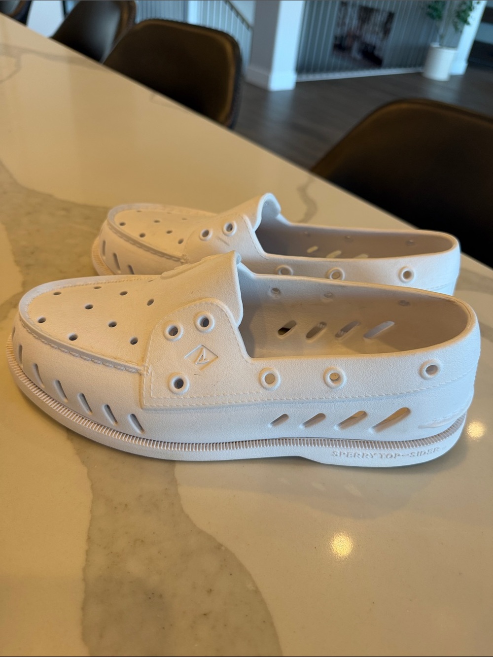 Sperry Top- Sider A/O Float Boat Slip-On Perforated Waterproof Shoes. Women’s 8 - Picture 5 of 10